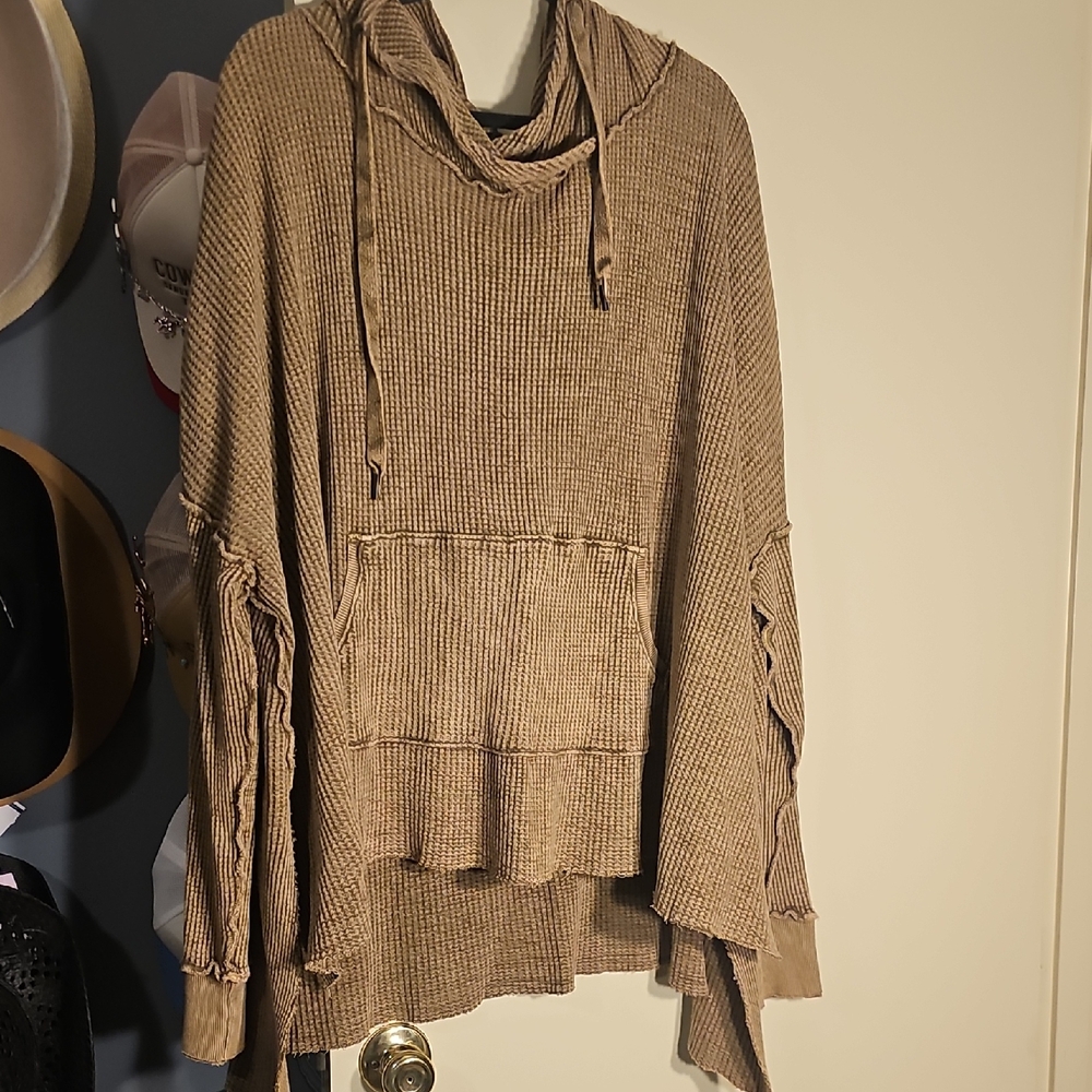 Free People One Gannet Hoodie